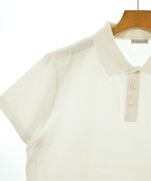 MONCLER（モンクレール）ポロシャツ 白 サイズ:L メンズ/2200659139252
