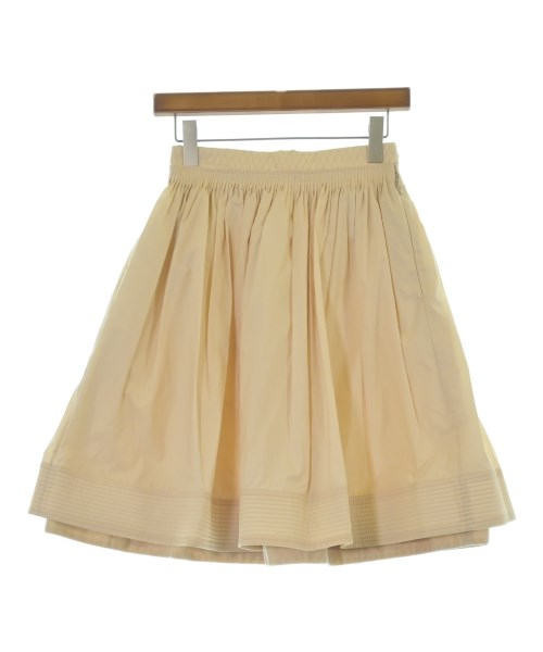 MONCLER(モンクレール)ひざ丈スカート ベージュ サイズ:38(S位)/2200662625353