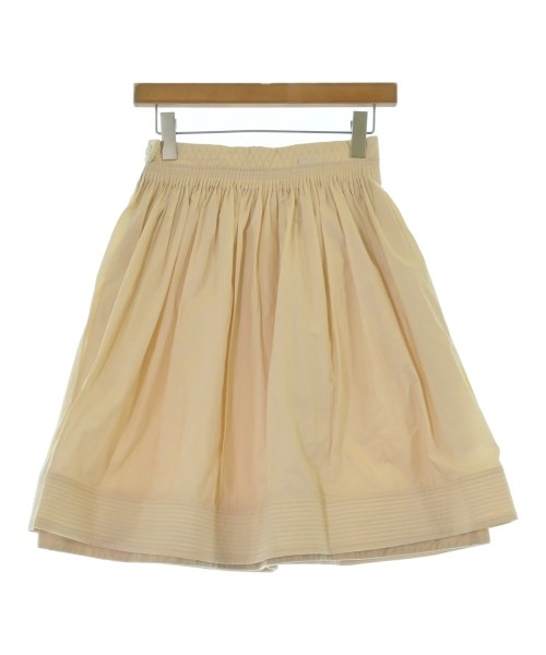 MONCLER（モンクレール）ひざ丈スカート ベージュ サイズ:38(S位) レディース/2200662625353
