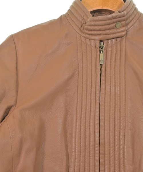 MONCLER（モンクレール）ライダース 茶 サイズ:1(S位) レディース/2200663303038