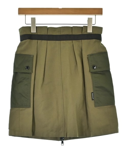 MONCLER（モンクレール）ミニスカート カーキ サイズ:42(L位) レディース/2200661277034
