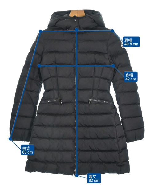 MONCLER（モンクレール）ダウンコート 黒 サイズ:-(M位) レディース/2200664004019