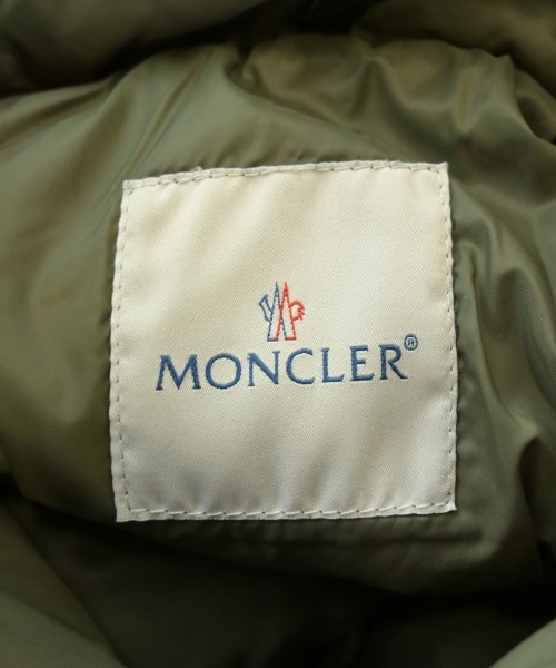MONCLER（モンクレール）ダウンジャケット/ダウンベスト カーキ サイズ:1(S位) レディース/2200662524014