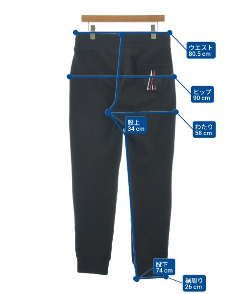 MONCLER（モンクレール）スウェットパンツ 黒 サイズ:S メンズ/2200664475123