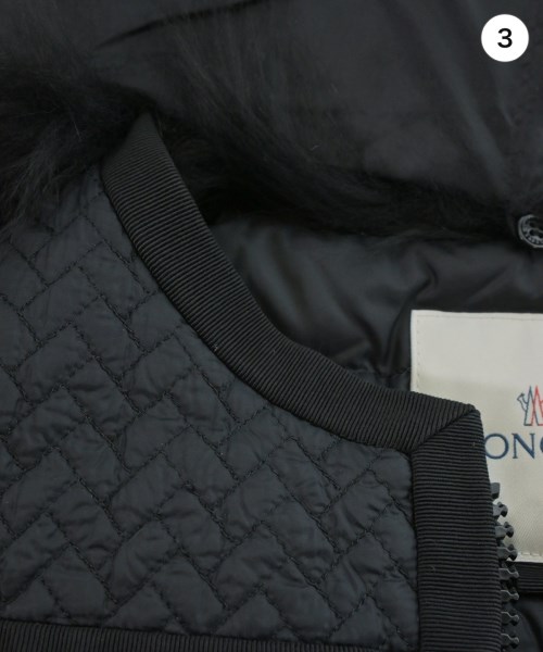 MONCLER（モンクレール）ダウンジャケット/ダウンベスト 黒 サイズ:0(XS位) レディース/2200666562012