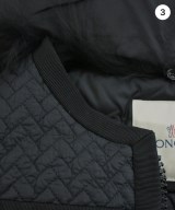 MONCLER（モンクレール）ダウンジャケット/ダウンベスト 黒 サイズ:0(XS位) レディース/2200666562012