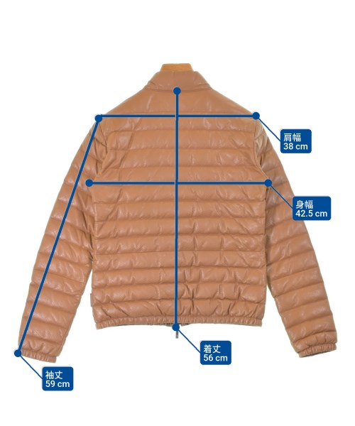 MONCLER（モンクレール）ダウンジャケット/ダウンベスト 茶 サイズ:0(XS位) レディース/2200667699021