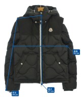 MONCLER（モンクレール）ダウンジャケット/ダウンベスト 黒 サイズ:2(M位) メンズ/2200668739016