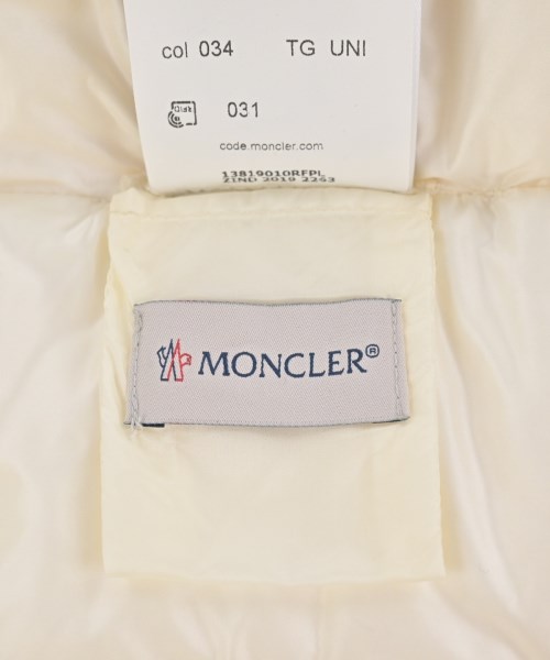 MONCLER（モンクレール）マフラー 白 サイズ:- レディース/2200669972139