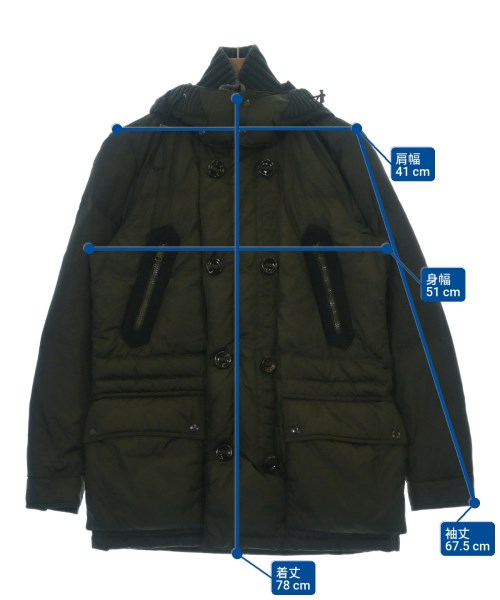 MONCLER（モンクレール）ダウンジャケット/ダウンベスト カーキ サイズ:1(S位) メンズ/2200667967021