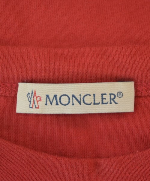 MONCLER（モンクレール）Tシャツ・カットソー 赤 サイズ:S メンズ/2200672182051