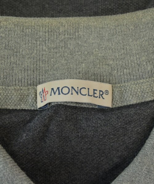 MONCLER（モンクレール）ポロシャツ グレー サイズ:S メンズ/2200672182068