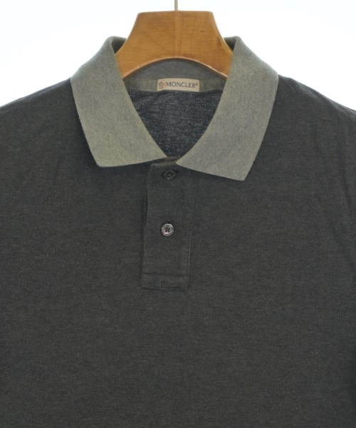 MONCLER（モンクレール）ポロシャツ グレー サイズ:S メンズ/2200672182068