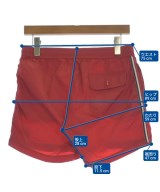 MONCLER（モンクレール）ショートパンツ 赤 サイズ:S メンズ/2200672182075