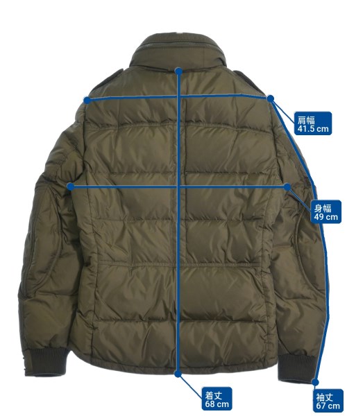 MONCLER（モンクレール）ダウンジャケット/ダウンベスト 茶 サイズ:0(XS位) メンズ/2200728619067