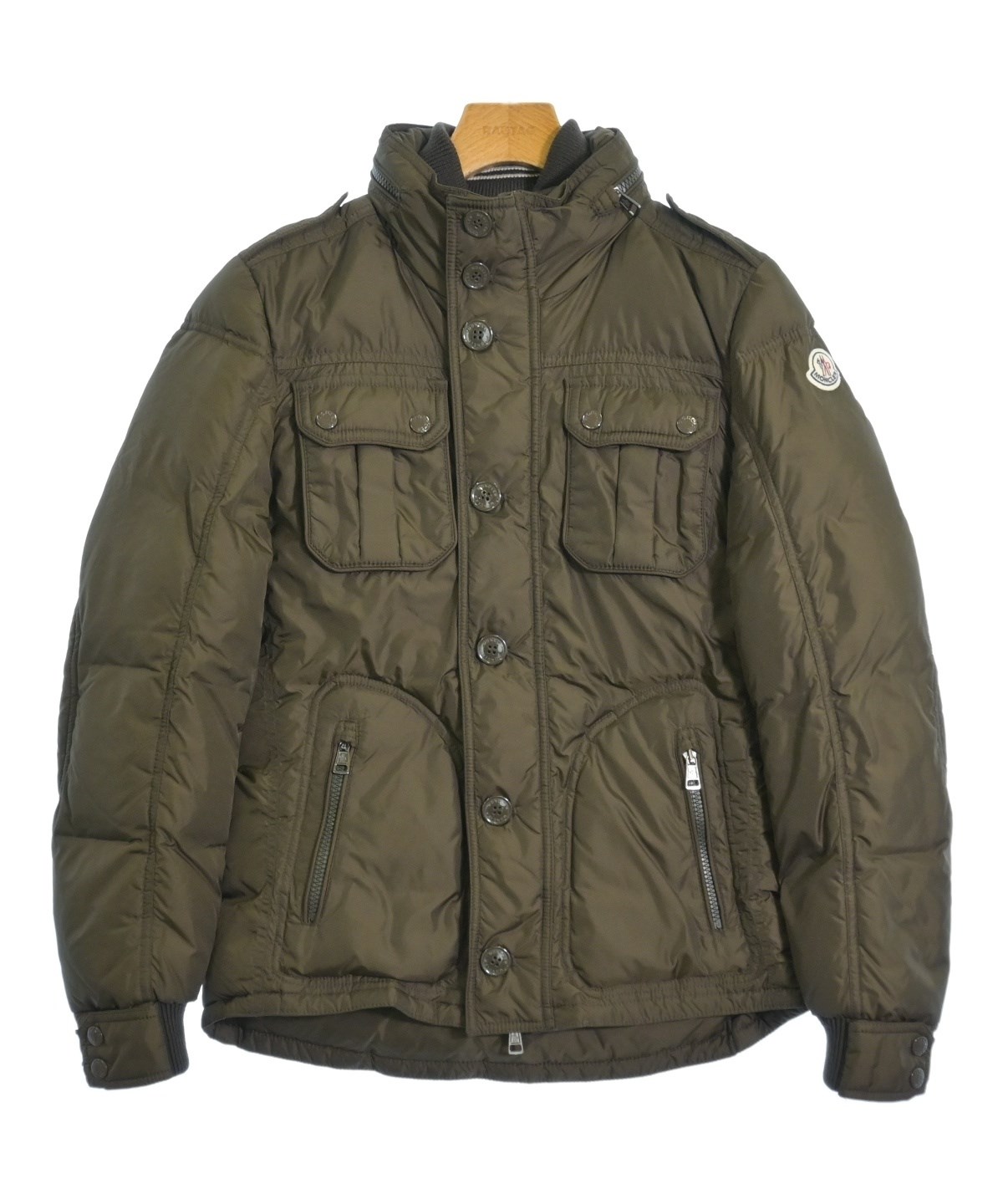 MONCLER（モンクレール）ダウンジャケット/ダウンベスト 茶 サイズ:0
