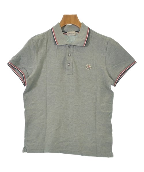 MONCLER（モンクレール）ポロシャツ グレー サイズ:S メンズ/2200730497110
