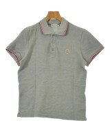 MONCLER（モンクレール）ポロシャツ グレー サイズ:S メンズ/2200730497110