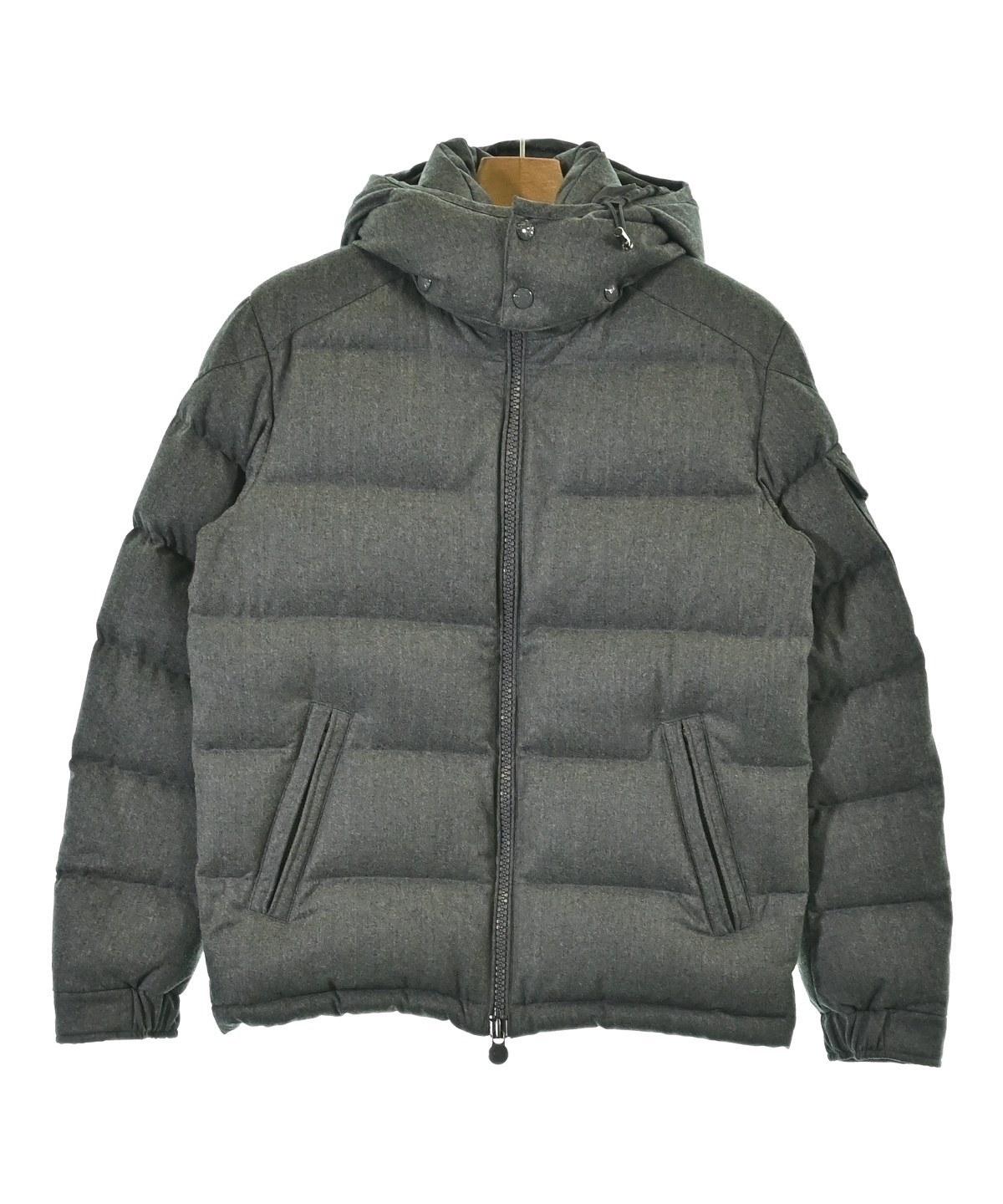 MONCLER GIDE モンクレール グレー ダウンベスト サイズ２ MONCLER（モンクレール）ダウンジャケット/ダウンベスト グレー サイズ