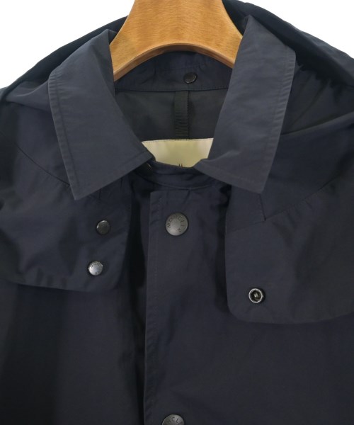 MONCLER（モンクレール）ステンカラーコート 紺 サイズ:2(M位) メンズ/2200731306091