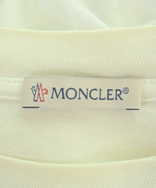 MONCLER（モンクレール）Tシャツ・カットソー 白 サイズ:M メンズ/2200732081171