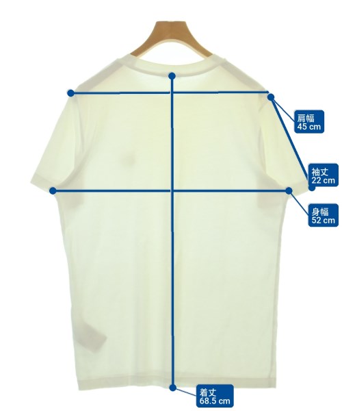MONCLER（モンクレール）Tシャツ・カットソー 白 サイズ:M メンズ/2200732081171