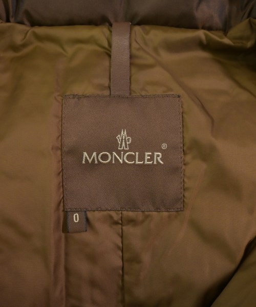 MONCLER（モンクレール）ダウンコート 茶 サイズ:0(XS位) レディース/2200733935022