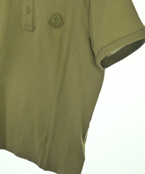MONCLER（モンクレール）ポロシャツ カーキ サイズ:S メンズ/2200723987024