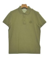 MONCLER（モンクレール）ポロシャツ カーキ サイズ:S メンズ/2200723987024