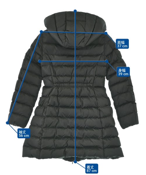 MONCLER（モンクレール）ダウンコート 黒 サイズ:12anni(XS位) レディース/2200734318015