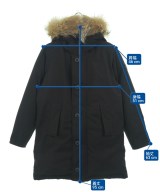 MONCLER（モンクレール）ダウンコート 黒 サイズ:0(XS位) メンズ/2200734332011