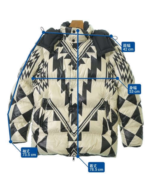 MONCLER（モンクレール）ダウンジャケット/ダウンベスト 白 サイズ:1(S位) メンズ/2200735482012
