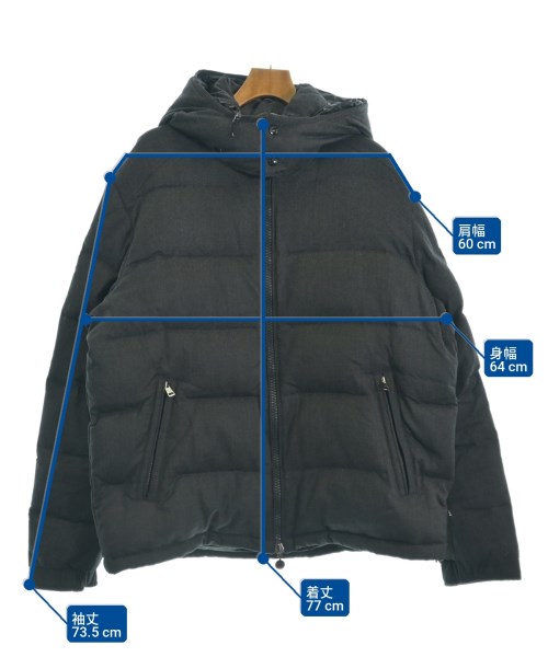 MONCLER（モンクレール）ダウンジャケット/ダウンベスト グレー サイズ:7(XXXL位) メンズ/2200713725032