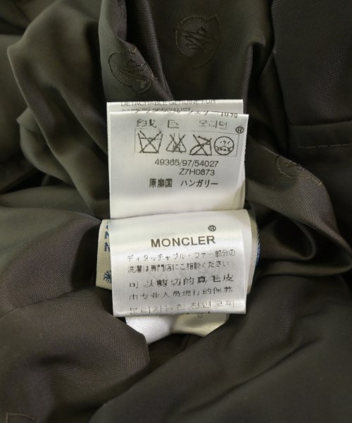 MONCLER（モンクレール）ダウンコート 茶 サイズ:0(XS位) レディース/2200718002039