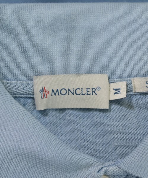 MONCLER（モンクレール）ポロシャツ 青 サイズ:M メンズ/2200721893037