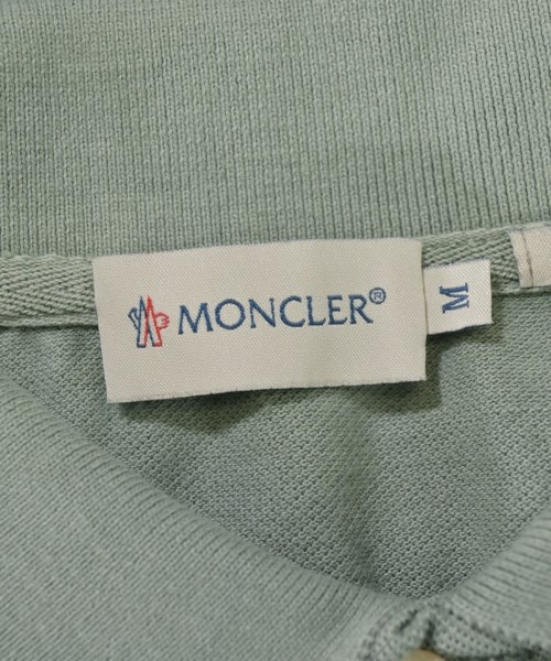 MONCLER（モンクレール）ポロシャツ 緑 サイズ:M メンズ/2200721893044