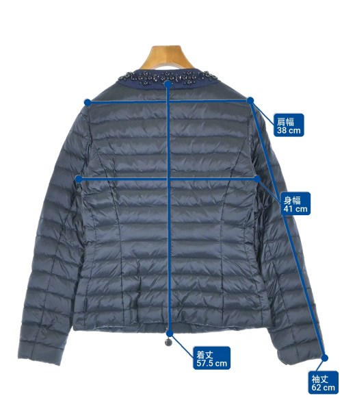 MONCLER（モンクレール）ダウンジャケット/ダウンベスト 紺 サイズ:1(S位) レディース/2200722296028