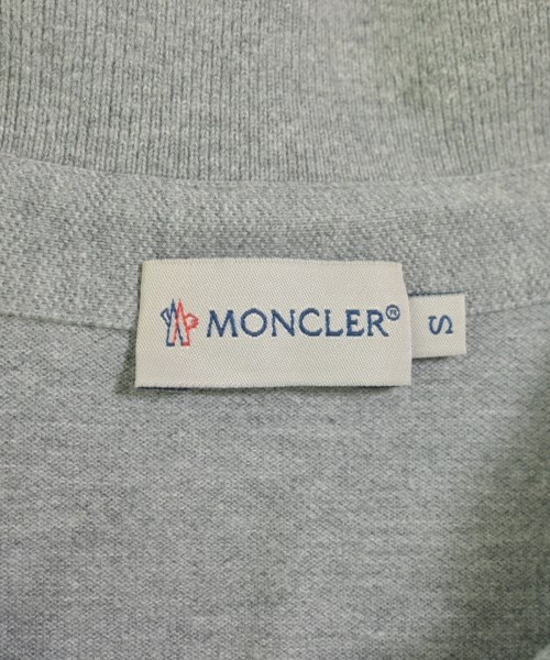 MONCLER（モンクレール）ポロシャツ グレー サイズ:S メンズ/2200717567126
