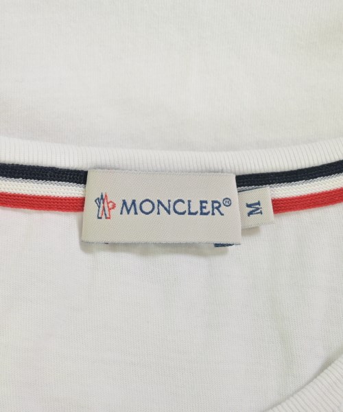 MONCLER（モンクレール）Tシャツ・カットソー 白 サイズ:M メンズ/2200717567140