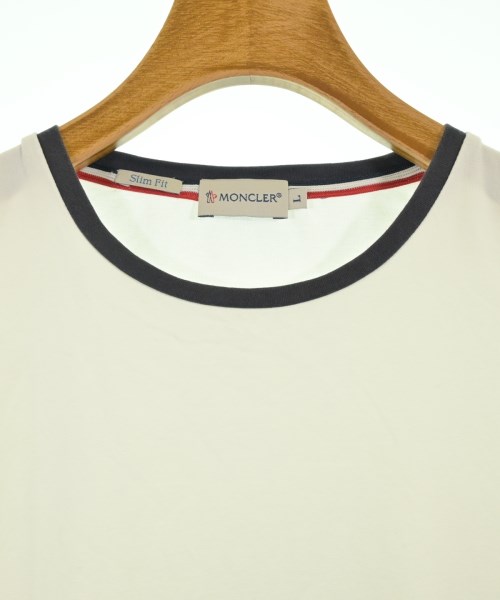 MONCLER（モンクレール）Tシャツ・カットソー 白 サイズ:L メンズ/2200722033036