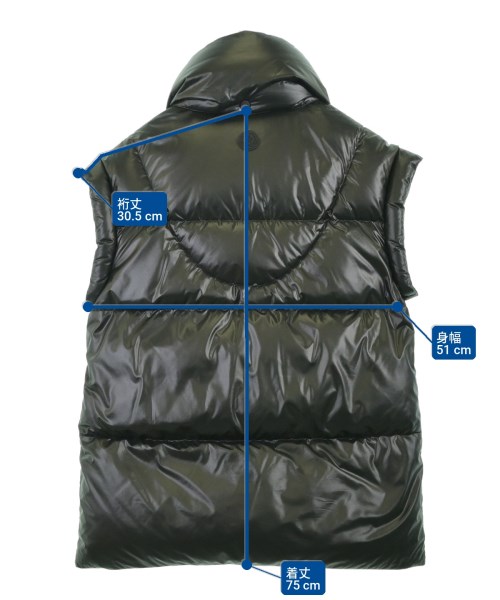 MONCLER（モンクレール）ダウンジャケット/ダウンベスト 黒 サイズ:0(XS位) レディース/2200721220468