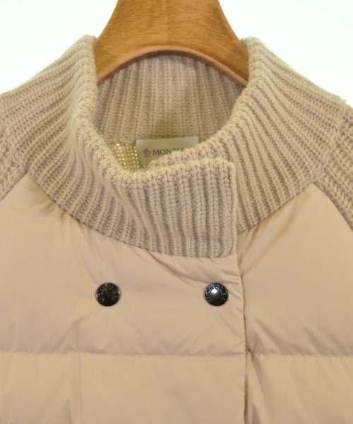 MONCLER（モンクレール）ダウンジャケット/ダウンベスト ベージュ サイズ:M レディース/2200721220536