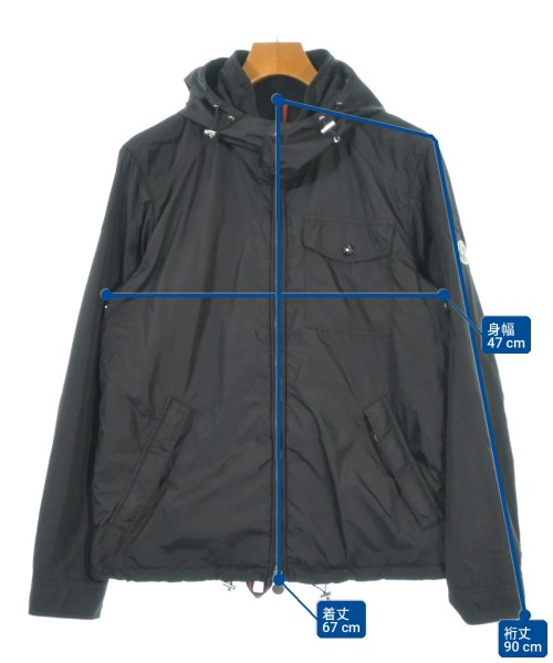 MONCLER（モンクレール）マウンテンパーカー 黒 サイズ:2(M位) メンズ/2200723309017