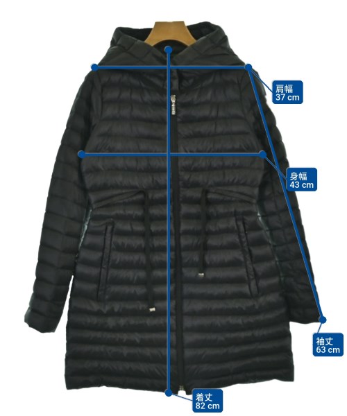 MONCLER（モンクレール）ダウンコート 紺 サイズ:0(XS位) レディース/2200719492013