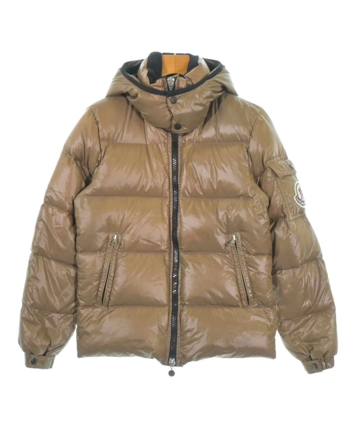 MONCLER（モンクレール）ダウンジャケット/ダウンベスト 茶 サイズ:0