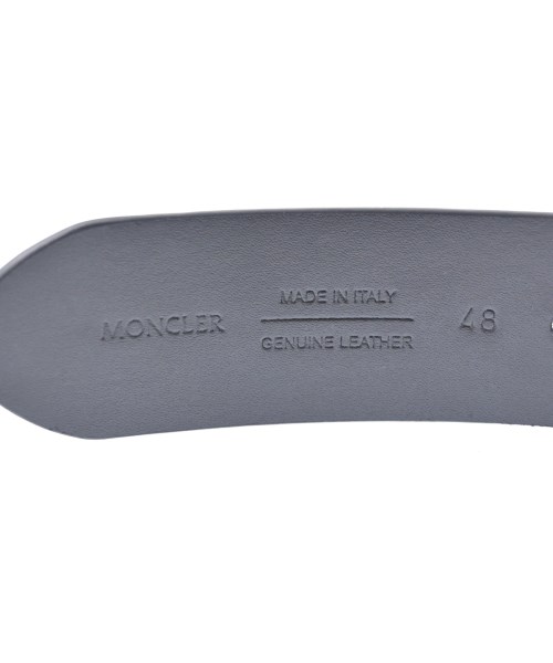 MONCLER（モンクレール）ベルト 黒 サイズ:48(L位) メンズ/2200724085286