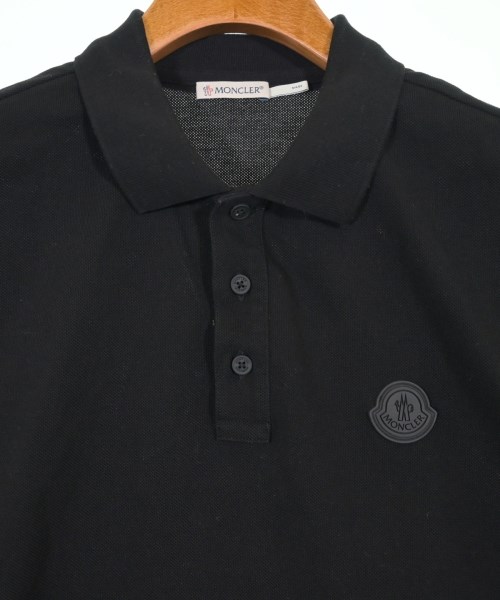 MONCLER（モンクレール）ポロシャツ 黒 サイズ:S メンズ/2200724684052