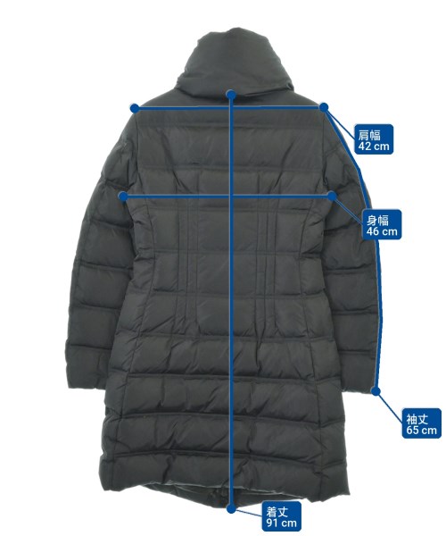 MONCLER（モンクレール）ダウンコート 黒 サイズ:1(S位) レディース/2200714247014