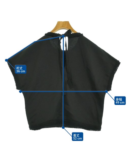 MONCLER（モンクレール）ブラウス 黒 サイズ:XS レディース/2200721939155