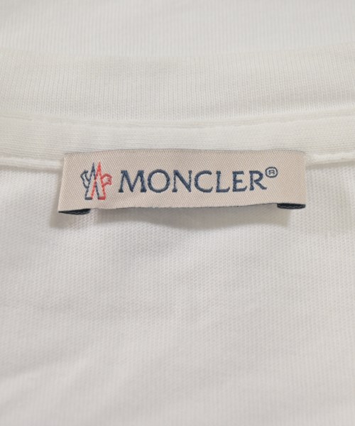 MONCLER（モンクレール）Tシャツ・カットソー 白 サイズ:L レディース/2200726296017